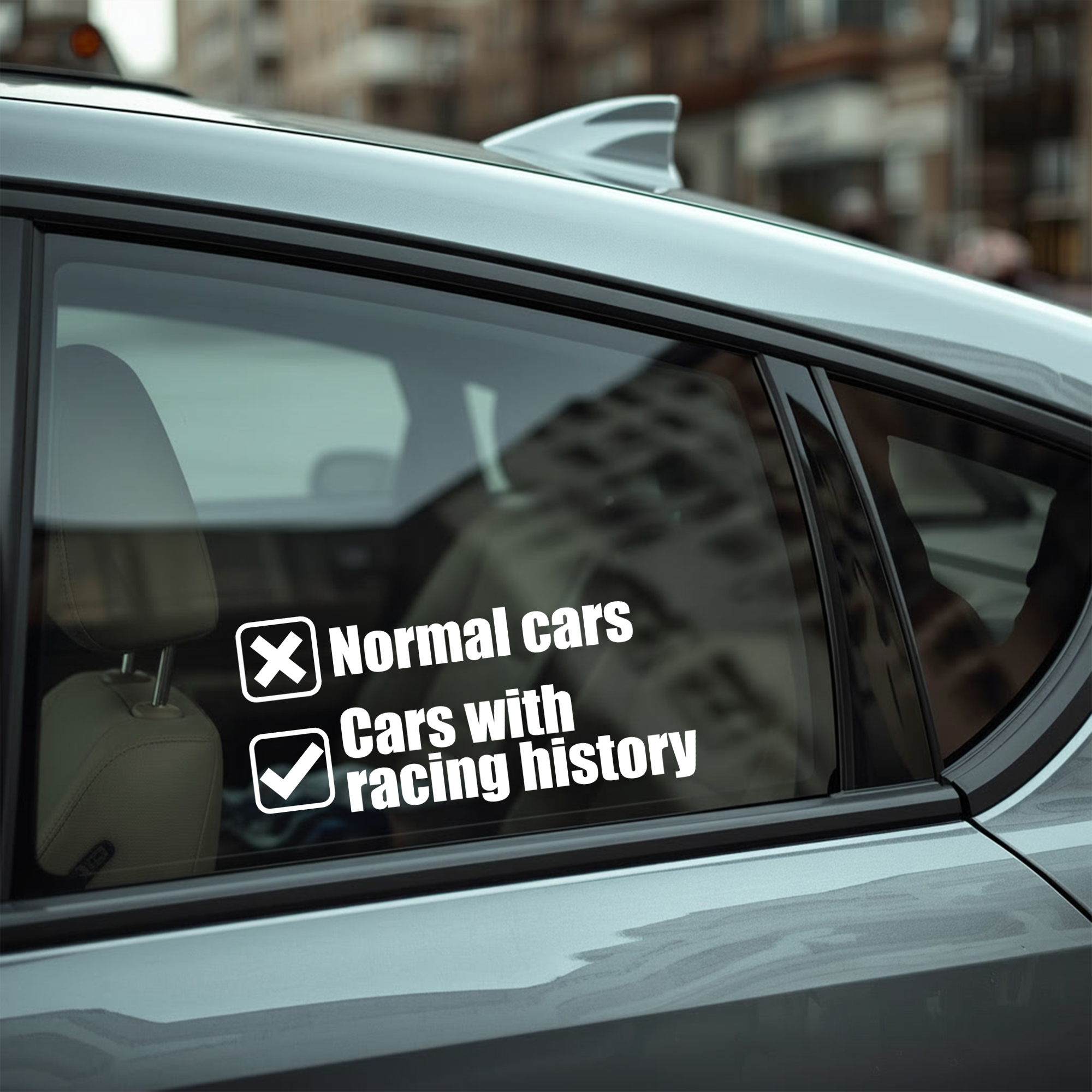 Normal cars Cars with racing history