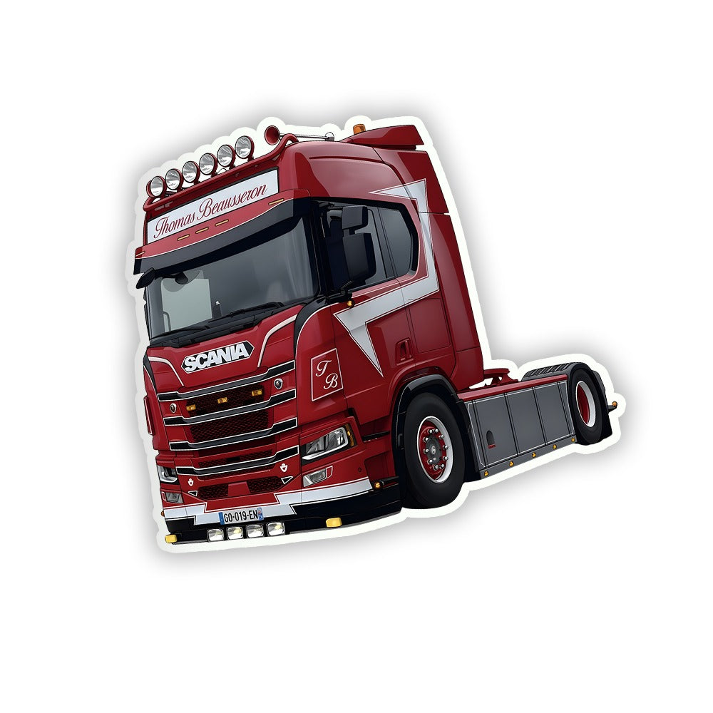 Custom vehicle sticker – No Text